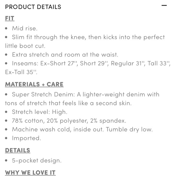 Torrid Luxe Slim Super Stretch Bootcut Jeans - Picture 6 of 6